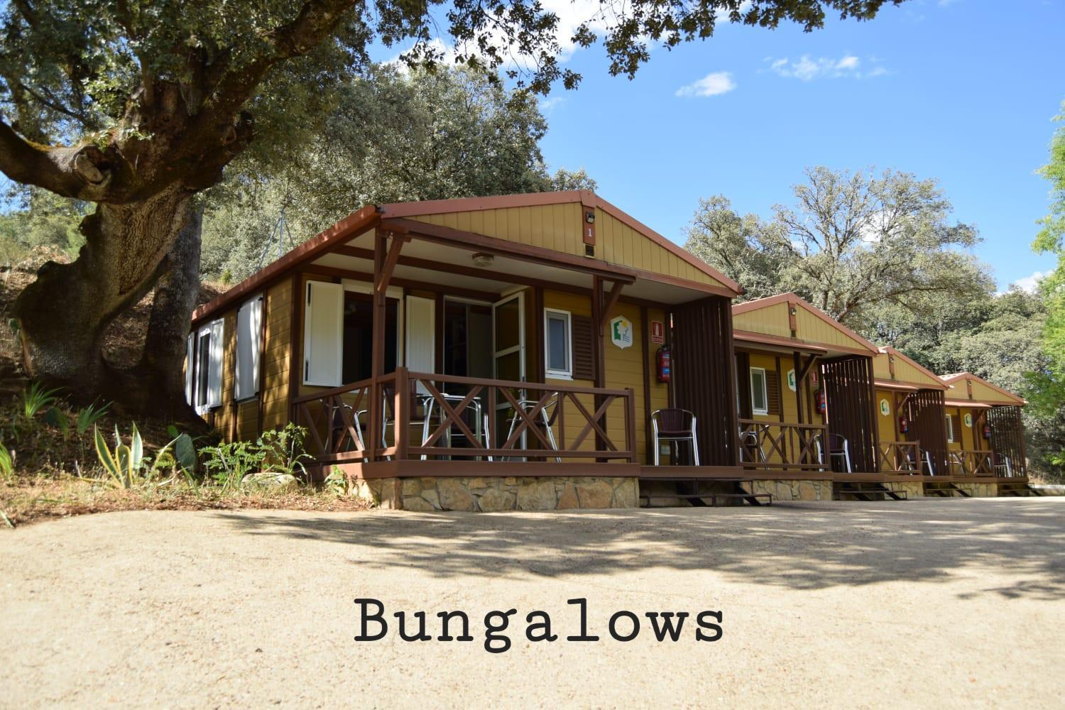 Bungalows, Camping Vega De Francia Sotoserrano Екстер'єр фото