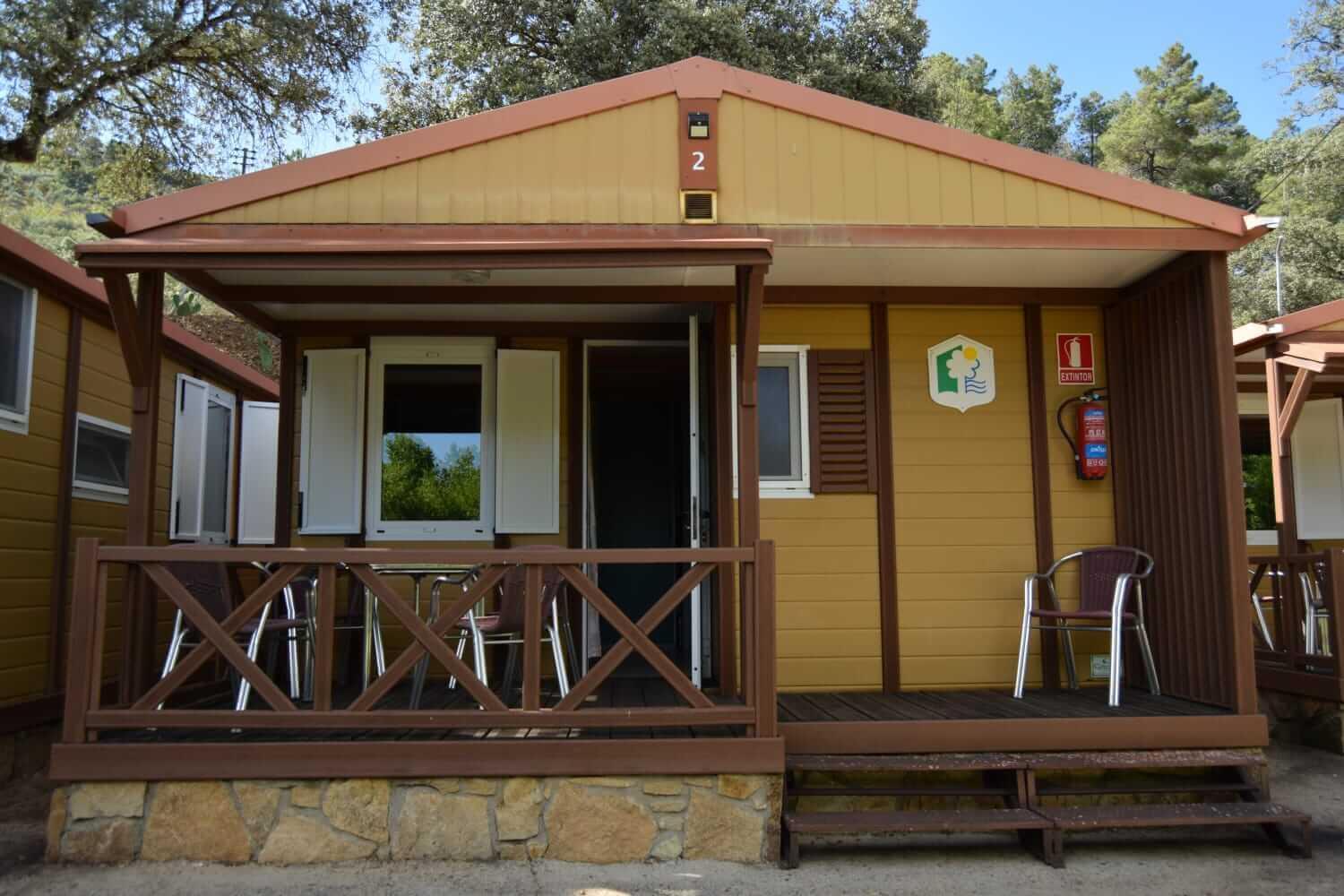 Bungalows, Camping Vega De Francia Sotoserrano Екстер'єр фото